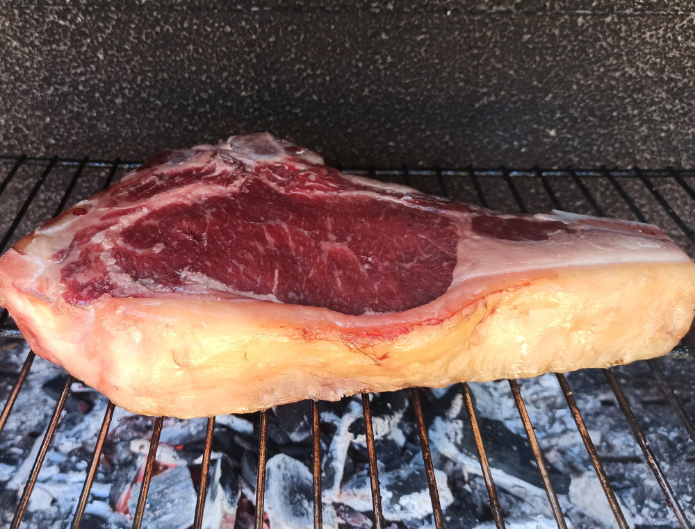 côte de boeuf de Galice Au barbecue