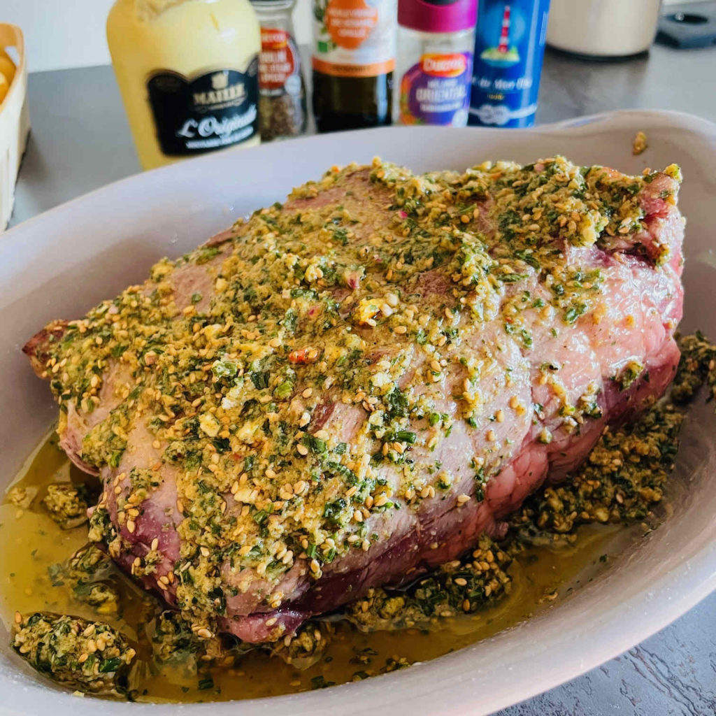 Rôti de Porc Noir de Bigorre avec marinade