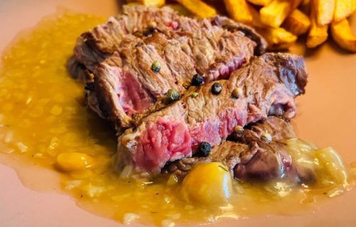 Bavette d’Aloyau de Bœuf Angus façon Bistrot par Marie