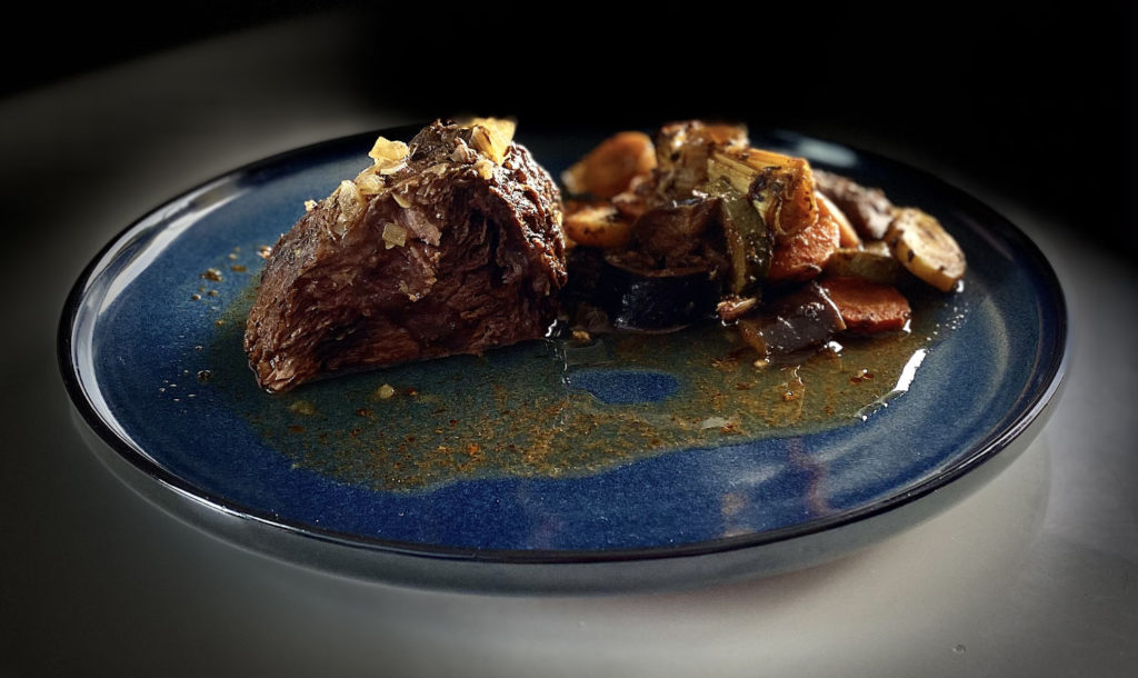 Paleron de boeuf Uruguayen confit et légumes d’automne