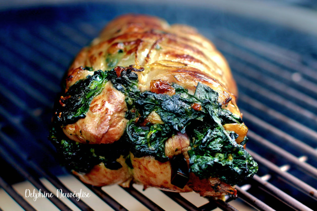 Selle d'agneau de Pauillac au barbecue Kamado