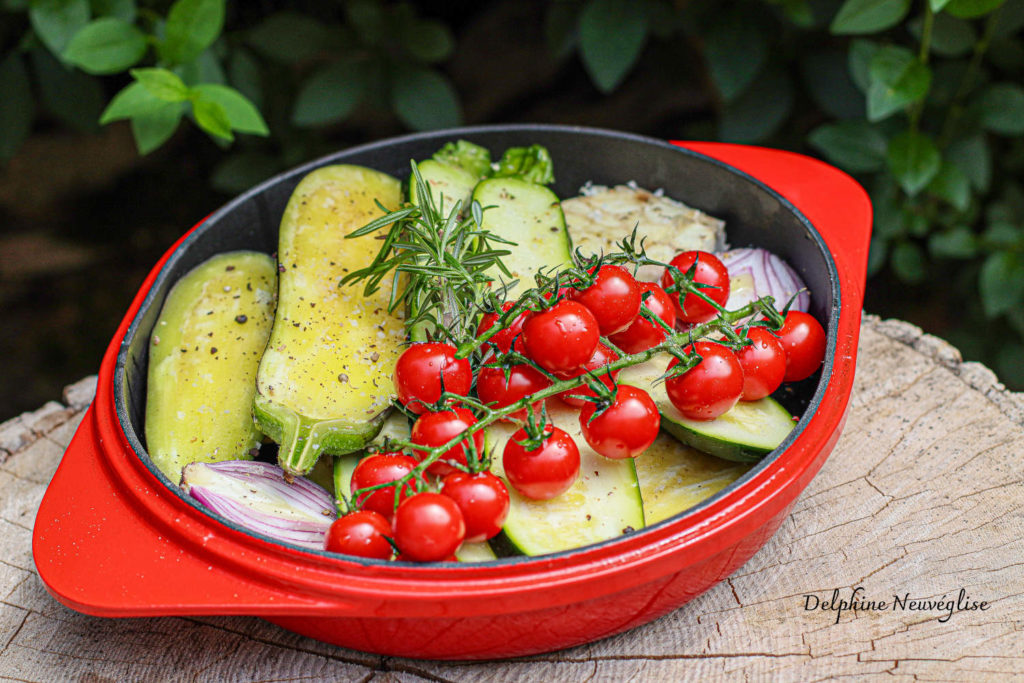 légumes de la recette