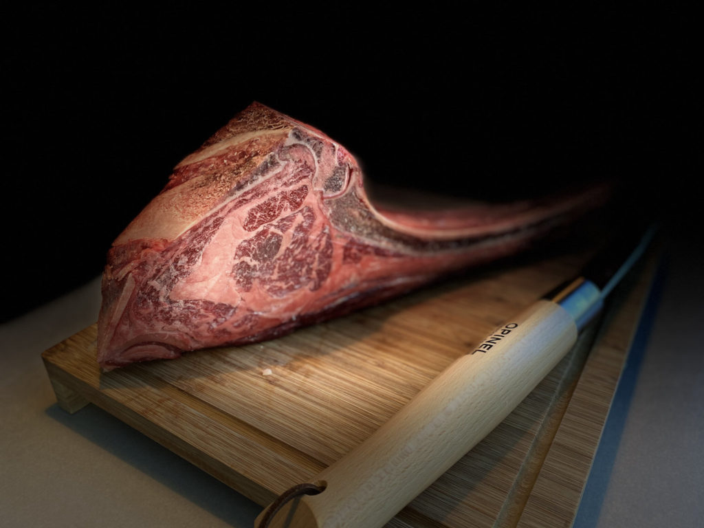 Tomahawk de veau de Galice