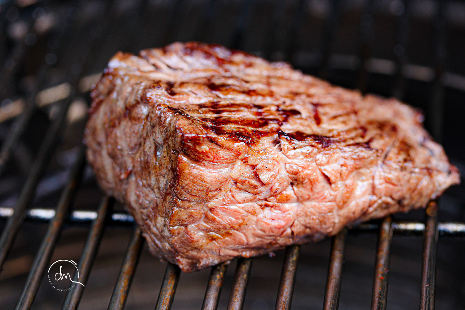 chuck flap Angus Ibérique grillé au barbecue