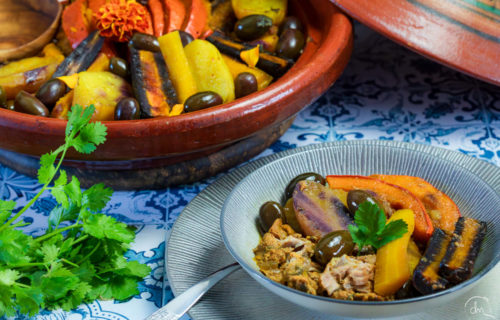 Tajine d&rsquo;Araignée de Porc Noir de Bigorre AOP par Delphine