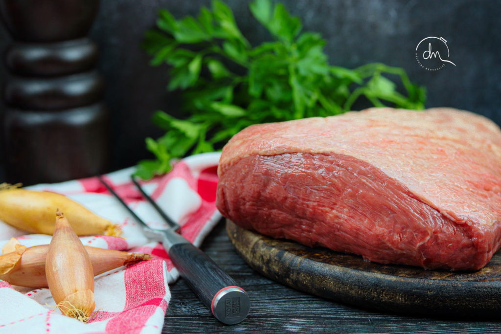 Picanha Angus Argentine crue, produit brut avant préparation