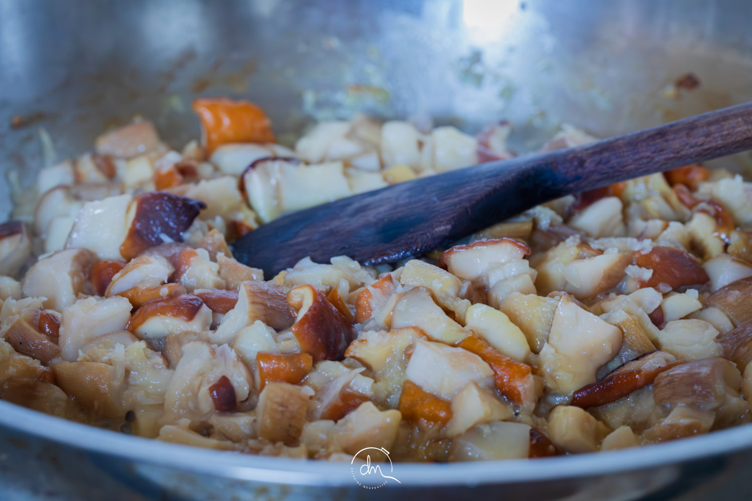 Champignons à la pôele