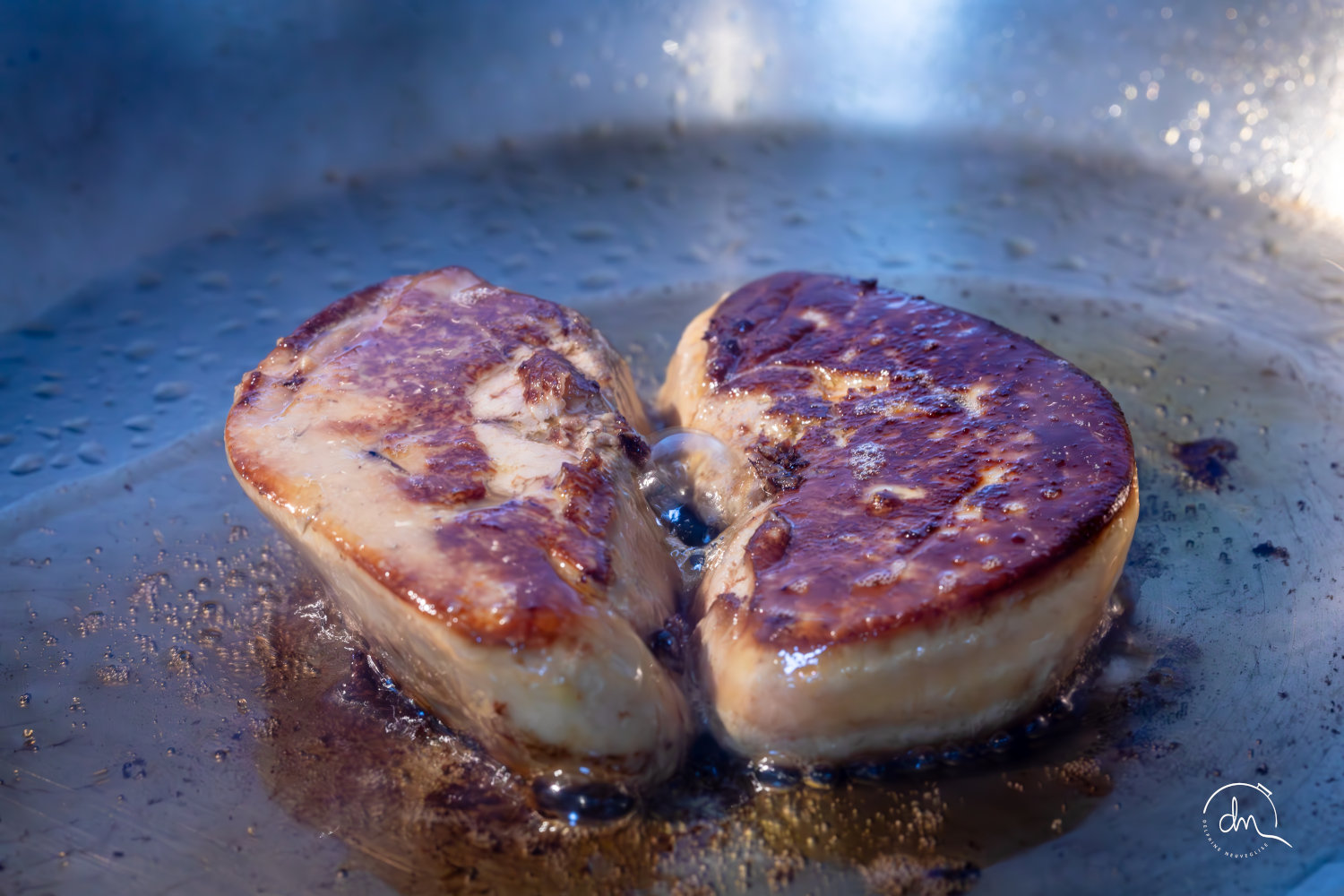 Marquage escalope de foie gras