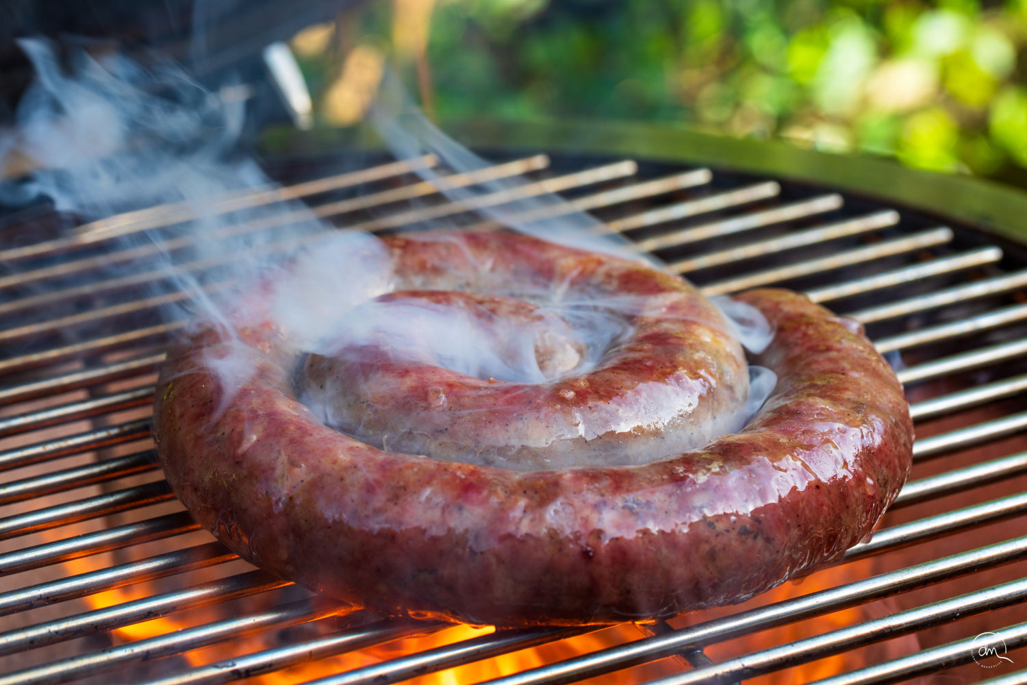 Saucisse Porc Noir Bigorre AOP au Barbecue