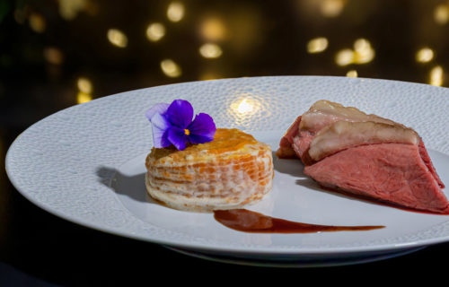 Picanha Angus Basse Température, Gratin de Patates Douces par Delphine