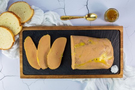 Foie Gras de Canard Entier Label Rouge Poché Mi-cuit