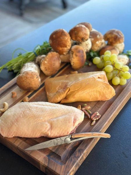 Magret de Canard Cru Gras Fermier IGP SO Label Rouge et Foie Gras Cru IGP SO Label Rouge