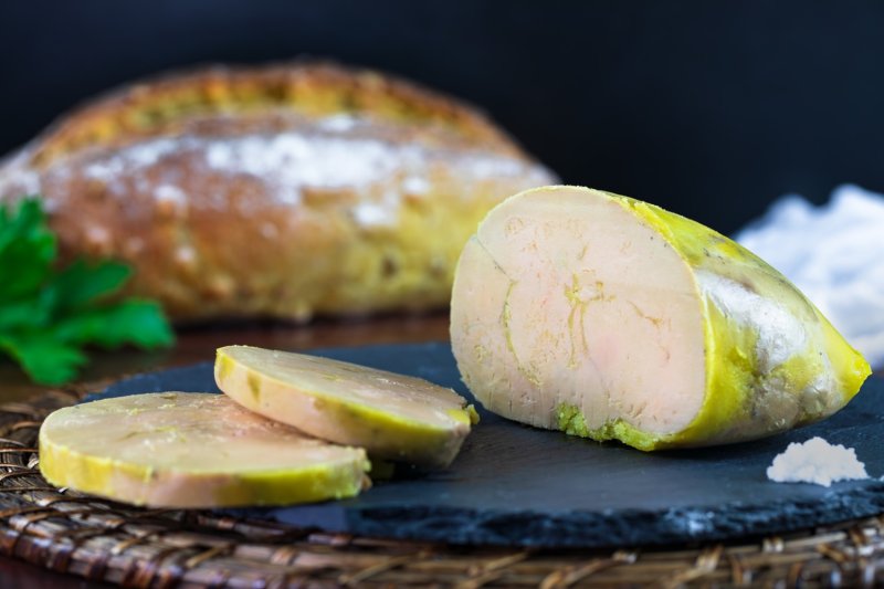 Foie Gras de Canard Entier Label Rouge Poché 1/2 Mi-Cuit