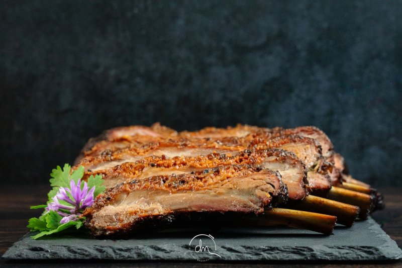 Coustous, ribs, travers de Porc Noir de Bigorre