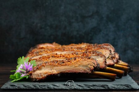 Coustous, ribs, travers de Porc Noir de Bigorre