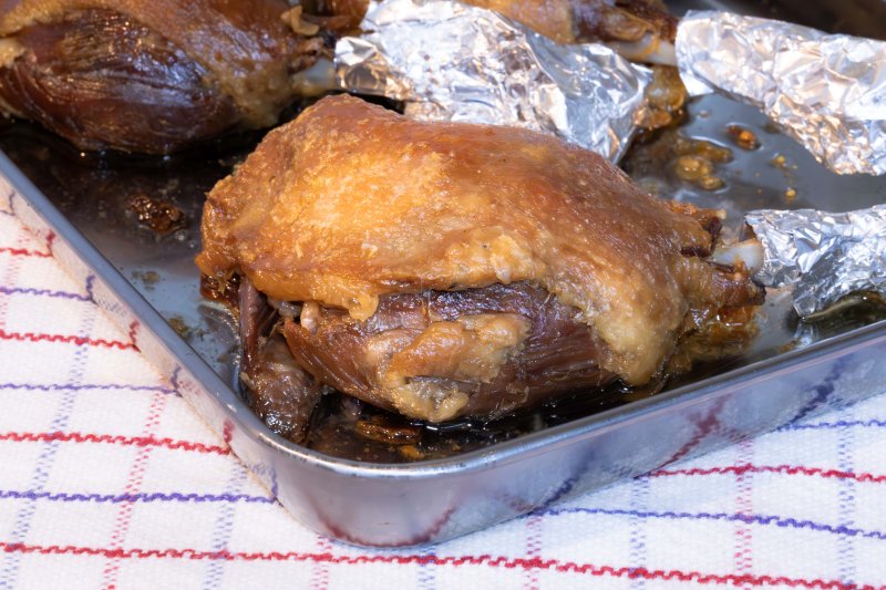 Confit de Canard après cuisson