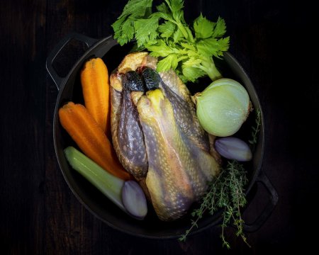 Pintade Fermière Crue
