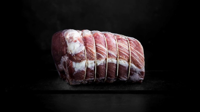 Rôti dans l'échine de  Porc Noir de Bigorre AOP