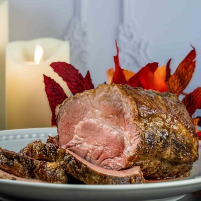 Rôti dans l'échine de  Porc Noir de Bigorre AOP