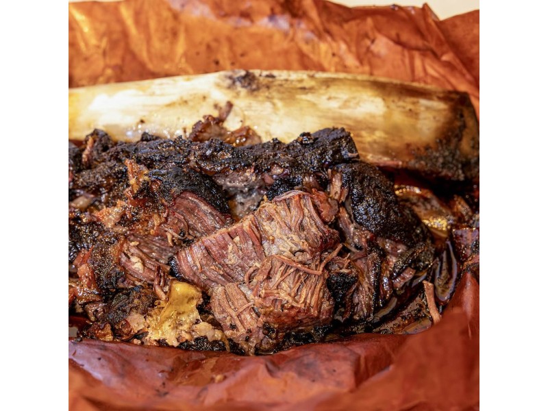 Ribs Angus ibérique fumé au bois de Pécan