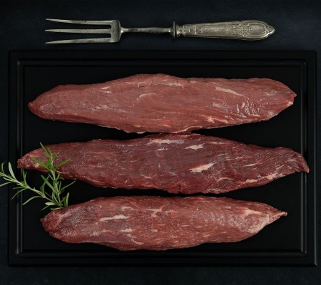 Pièces de Petit Tender de bœuf Black Angus Australie