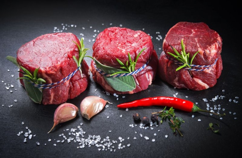 Filet de boeuf Angus Argentine sur ardoise noire