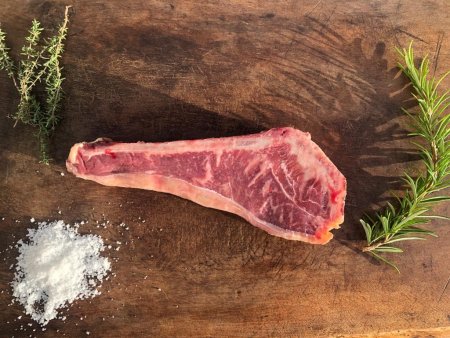 Faux filet avec os Boeuf de Galice cru