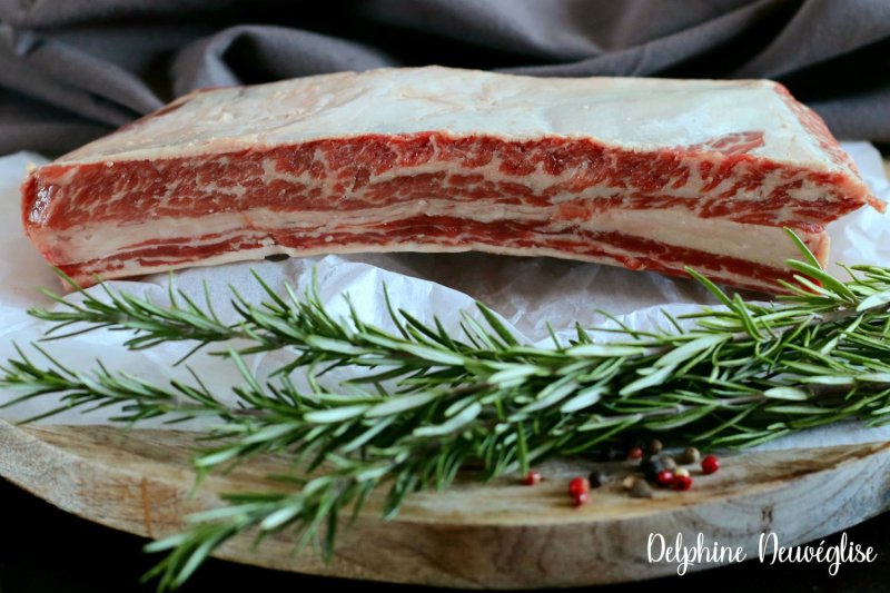 Ribs, 5ème côte bœuf Angus Ibérique
