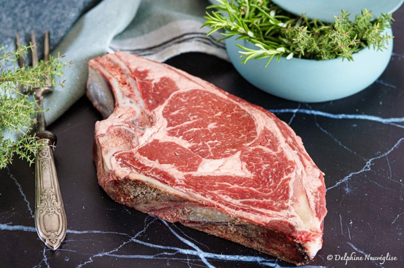 Côte de bœuf Angus Ibérique