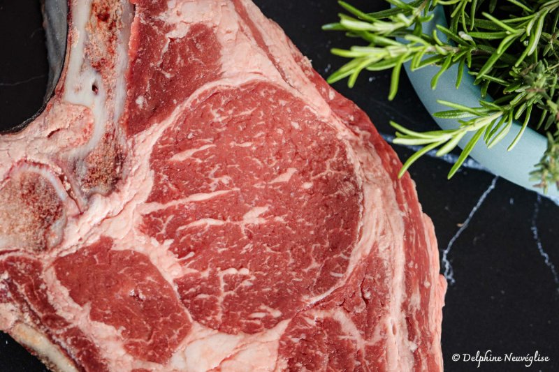 Côte de bœuf Angus Ibérique
