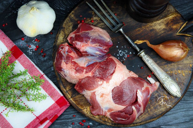 Maigre de jarret de Porc Noir de Bigorre
