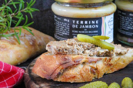 TERRINE de JAMBON 180g | Porc Noir de Bigorre