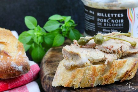 RILLETTES 180g | Porc Noir de Bigorre