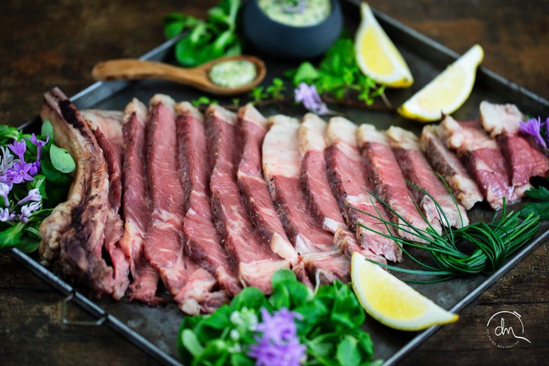 Côte de boeuf Angus au barbecue