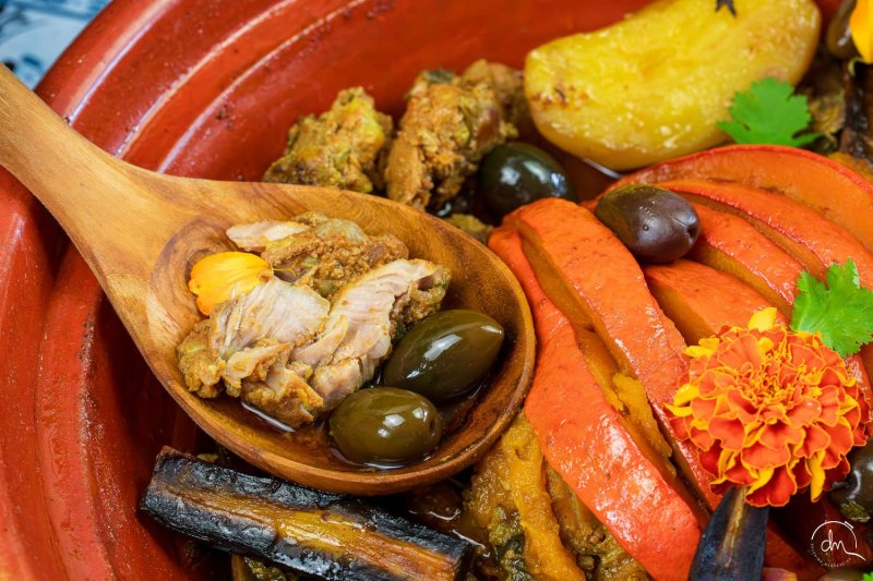 Tagine d'araignée de Porc Noir de Bigorre AOP
