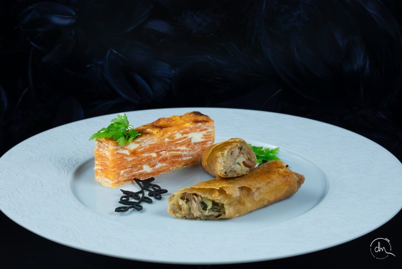 Croustillant d'épaule d'agneau le petit Prince